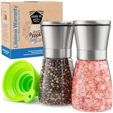 Load image into Gallery viewer, Home EC Salt and Pepper Grinder Set 2pk- Short - Home EC