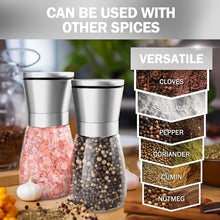 Load image into Gallery viewer, Home EC Salt and Pepper Grinder Set 2pk- Short - Home EC