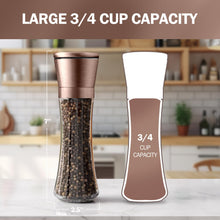 Load image into Gallery viewer, Home EC Salt and Pepper Grinder Set 2pk-Tall - Copper - Home EC