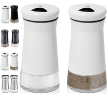 Load image into Gallery viewer, Home EC Salt and Pepper Shaker Set 2pk - Cone (White) - Home EC