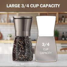 Load image into Gallery viewer, Home EC Salt and Pepper Grinder Set 2pk-Short - Gun Metal Bronze - Home EC