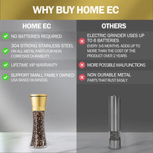 Load image into Gallery viewer, Home EC Single Salt or Pepper Grinder - Tall (Gold) - Home EC