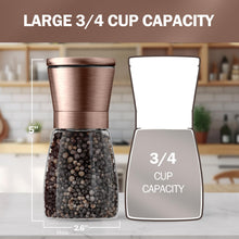 Load image into Gallery viewer, Home EC Salt and Pepper Grinder Set 2pk-Short - Copper - Home EC