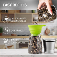 Load image into Gallery viewer, Home EC Salt and Pepper Grinder Set 4pk - Short - Home EC