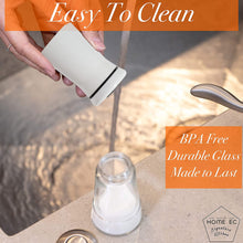 Load image into Gallery viewer, Home EC Salt and Pepper Shaker Set 2pk - Cone (White) - Home EC