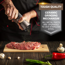 Load image into Gallery viewer, Home EC Salt and Pepper Grinder Set 2pk-Short - Gun Metal Bronze - Home EC