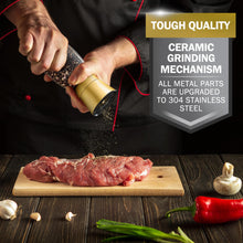 Load image into Gallery viewer, Home EC Salt and Pepper Grinder Set 2pk-Short - Gold - Home EC