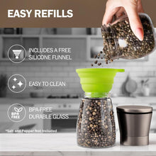 Load image into Gallery viewer, Home EC Salt and Pepper Grinder Set 2pk-Short - Gun Metal Bronze - Home EC