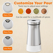 Load image into Gallery viewer, Home EC Single Salt or Pepper Shaker - Cone (Silver) - Home EC