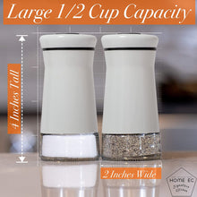 Load image into Gallery viewer, Home EC Salt and Pepper Shaker Set 2pk - Cone (White) - Home EC