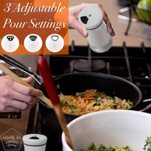 Load image into Gallery viewer, Home EC Salt and Pepper Shaker Set 2pk - Cone (White) - Home EC