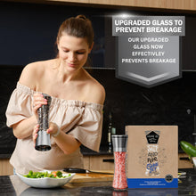 Load image into Gallery viewer, Home EC Salt and Pepper Grinder Set 2pk-Tall - Home EC