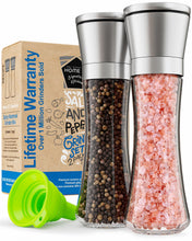 Load image into Gallery viewer, Home EC Salt and Pepper Grinder Set 2pk-Tall - Home EC