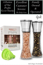 Load image into Gallery viewer, Home EC Salt and Pepper Grinder Set 4pk - Tall - Home EC
